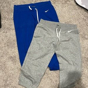 Nike Cropped Sweatpant bundle.